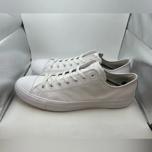 Converse Shoes Converse All Star White Leather Mens Sneakers